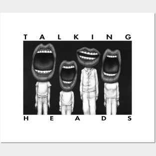 Talking Head -  Retro Posters and Art